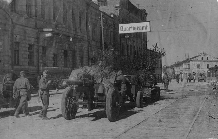 витебск, освобожденный, 26 июня 1944 года, фото 