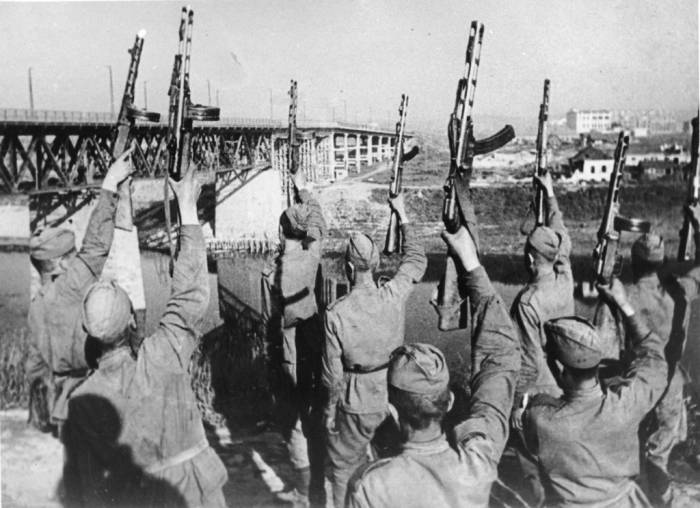 витебск, освобожденный, 26 июня 1944 года, фото