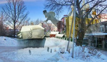 выставка, фотопроекции, Борисенков, Шагал