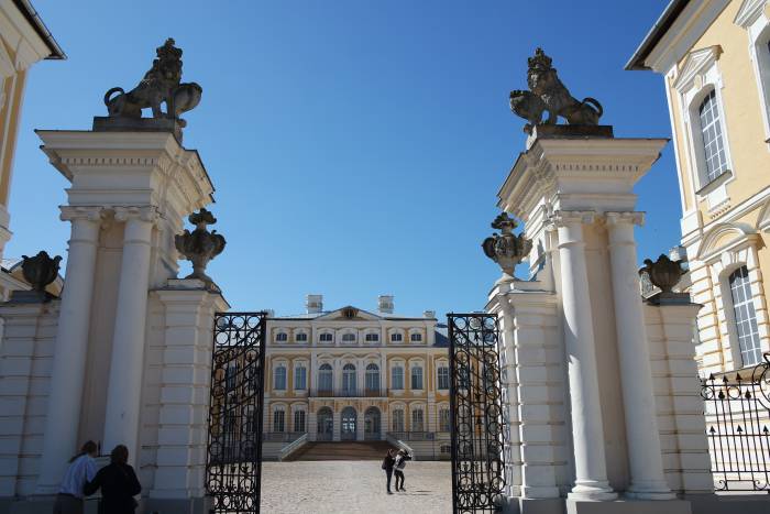 Рундальский дворец. Фото Анастасии Вереск