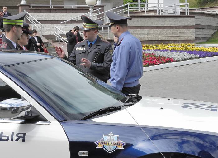 Все службы УВД Витебского облисполкома переходят к режиму повышенной готовности во время «Славянского базара». Фото Светланы Васильевой. Фото Светланы Васильевой