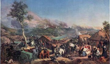 Петер фон Гесс. Сражение при Смоленске. 17 августа 1812 года. Фото ru.wikipedia.org