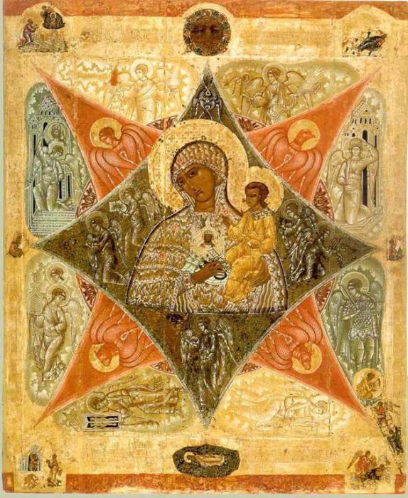 Икона Богородицы Неопалимая Купина. Фото ru.wikipedia,org