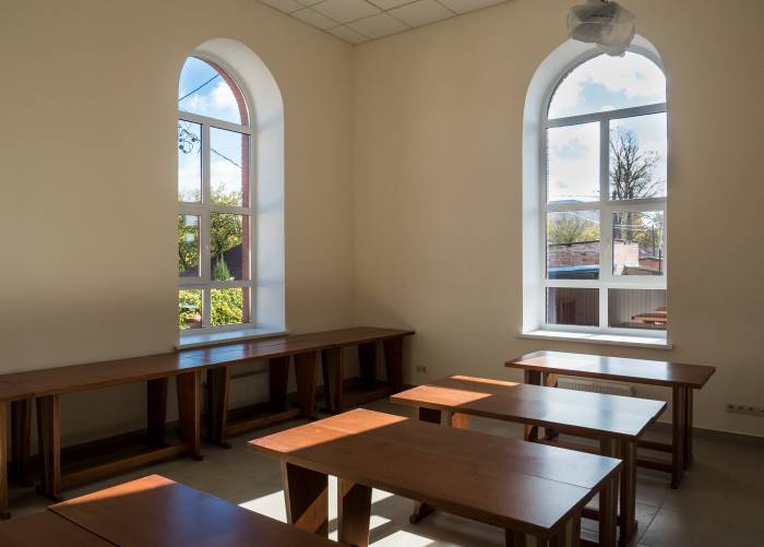 В синагоге имеется просторный учебный класс. Фото Светланы Васильевой
