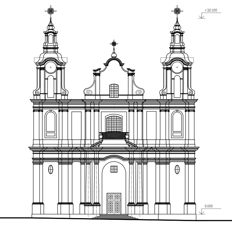 В центре Витебска восстановят старинный костел