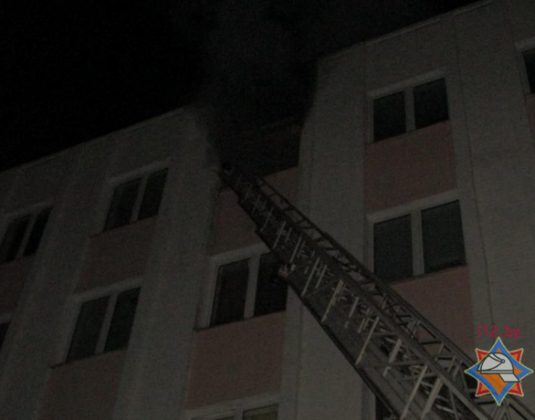 пожар общежитие