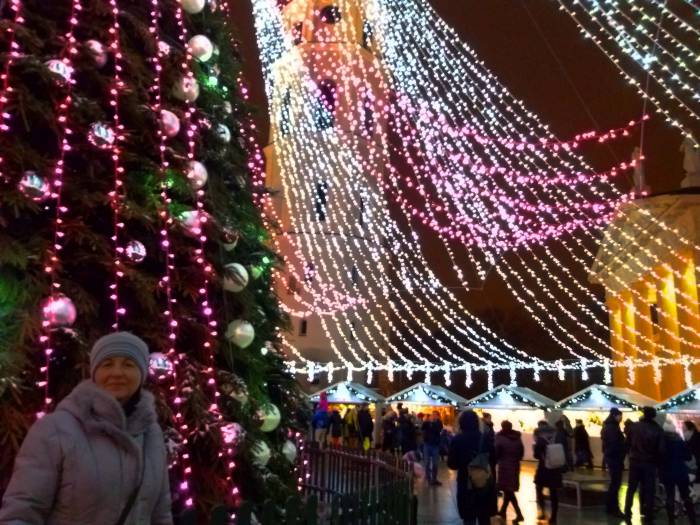 Вильнюс. Лучшая Рождественская ёлка-2017 в Европе