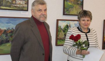 цыбульский, выставка, открытие, этюды, библиотека