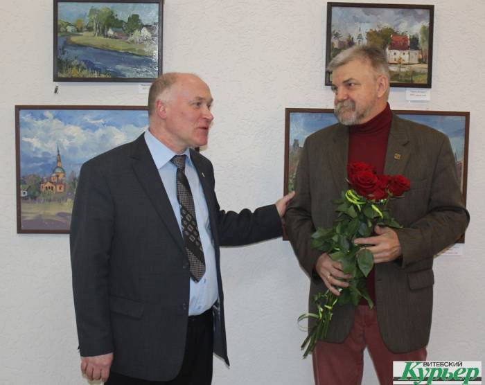 цыбульский, выставка, открытие, этюды, библиотека