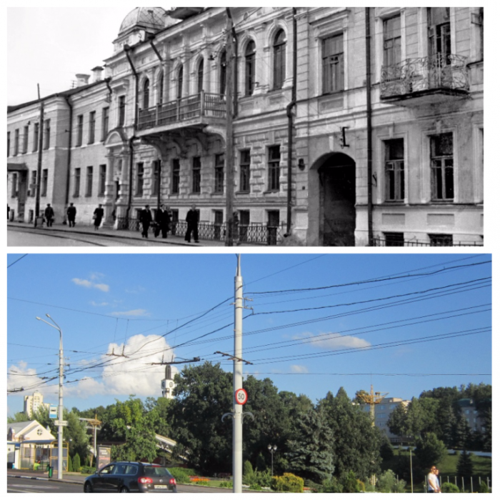 Один и тот же ракурс. Витебск 1950-х и 2017