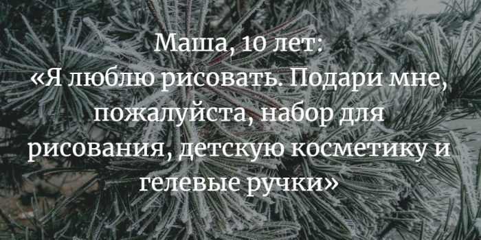 «Новогодняя елка желаний» в ТЦ «Грин». Как и что подарить детям, которым особенно хочется чуда в Новый год