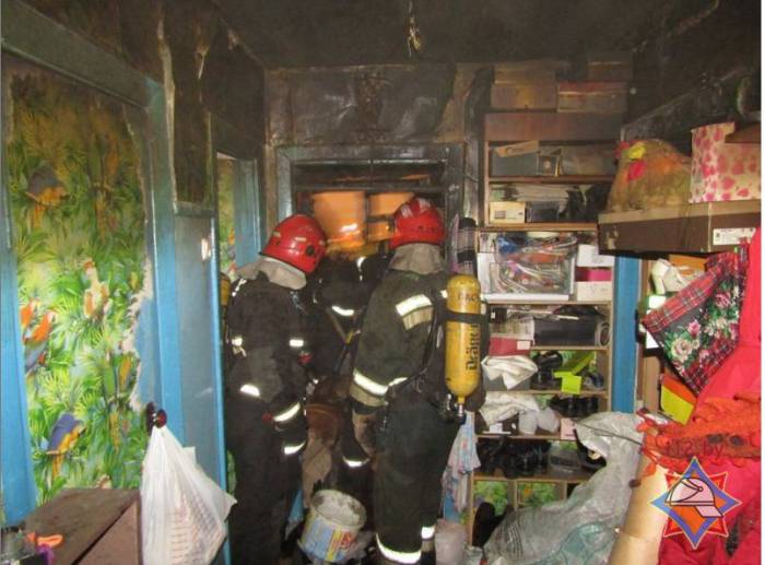 Вчера в Витебске горело общежитие на улице Ильинского