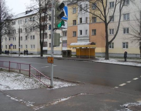 переход светофор Карла маркса