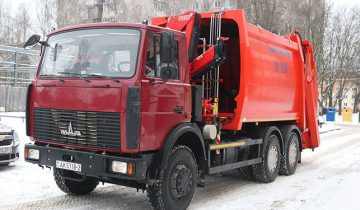 Мусоровоз Новополоцк