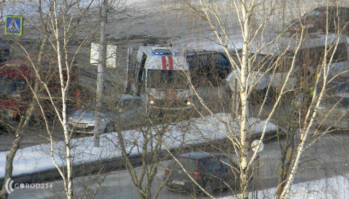 В Новополоцке маршрутка врезалась в Рено, в котором находился ребенок