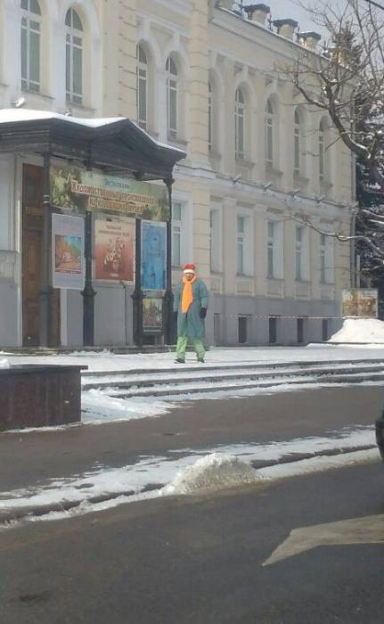 Витебский Дед Мороз или показалось?