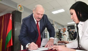 выборы. Лукашенко