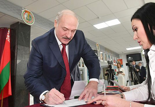выборы. Лукашенко