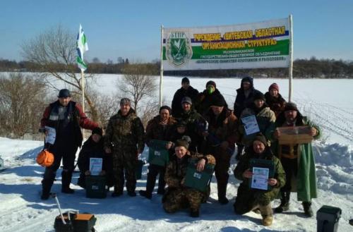 В Бешенковичском районе прошли областные соревнования по рыбной ловле на жерлицу, блесну и мормышку