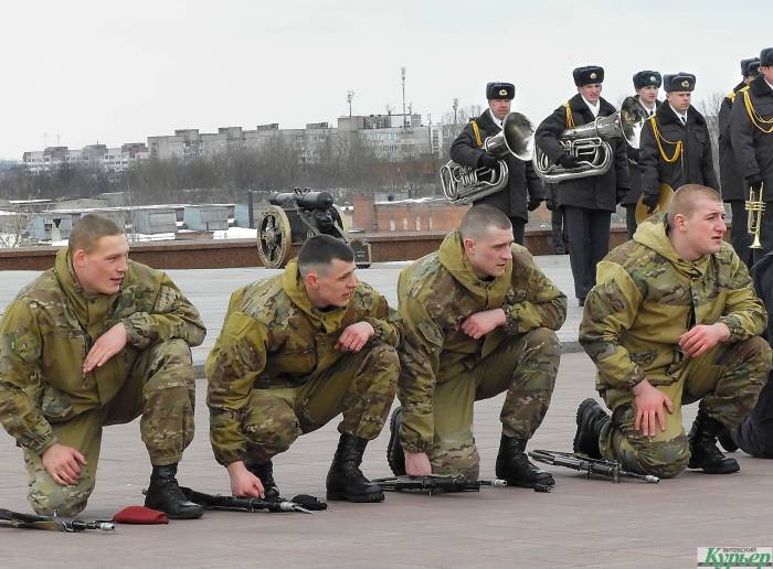 100-летие внутренних войск Беларуси торжественно отметили в Витебске