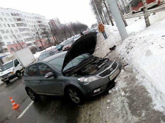 Авария на Московском проспекте в предпраздничный день