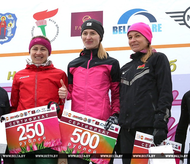 Марина Доманцевич из Минска победила в забеге на 5 км по центру Минска