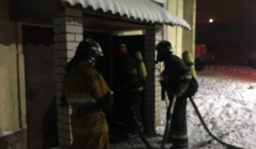 пожар бегомль