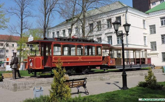 Где в Витебске можно увидеть самый старый трамвай в Беларуси