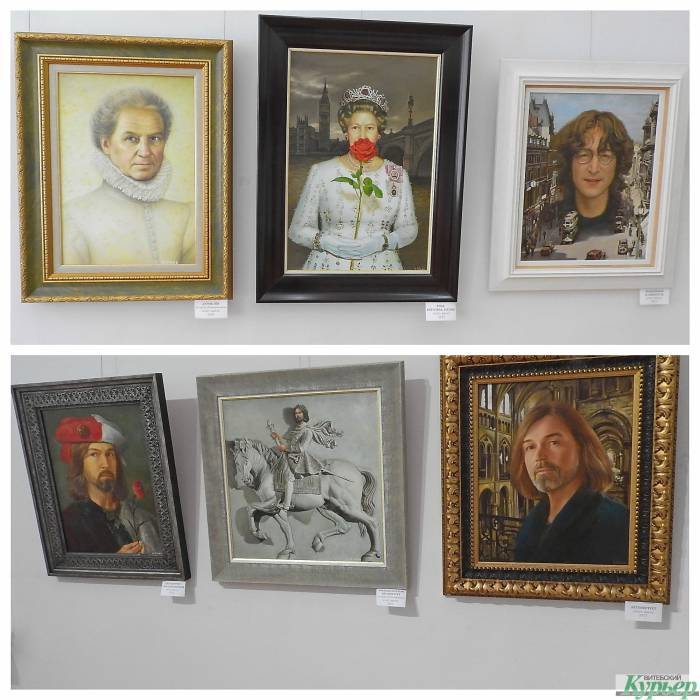 В Витебске проходит выставка Никаса Сафонова. Портрет Лукашенко - самый презентабельный экспонат