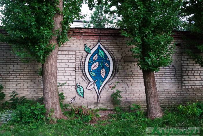 Где в Витебске появилось еще одно граффити