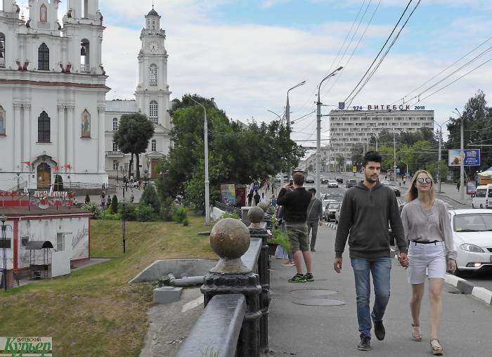 Теплая погода с небольшими дождями будет в Витебске в ближайшие дни