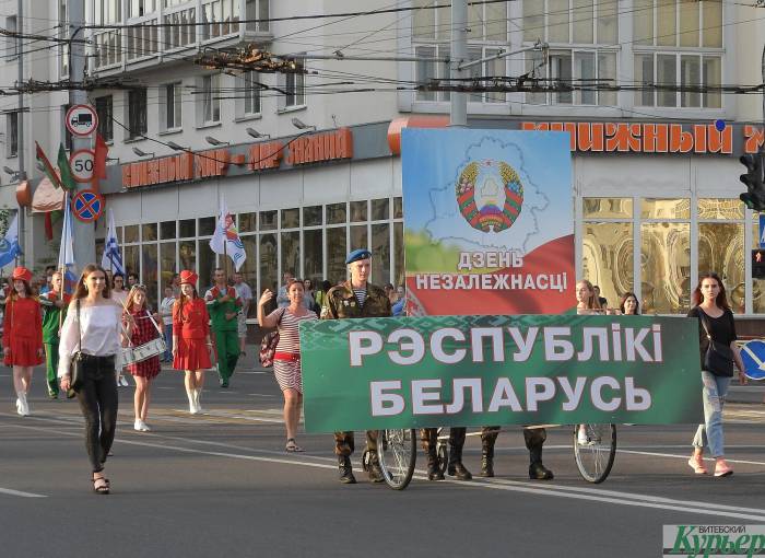 День Независимости-2018: что показали на репетиции парада в Витебске (видео)