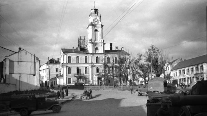 Витебск в годы войны: редкие кадры