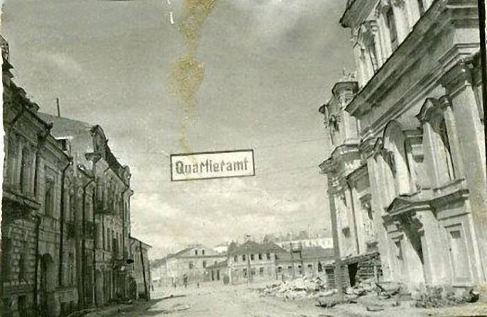 Витебск в годы войны: редкие кадры