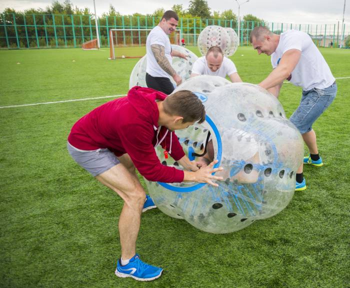 14 июля прошел первый турнир по бамперболу в Витебске
