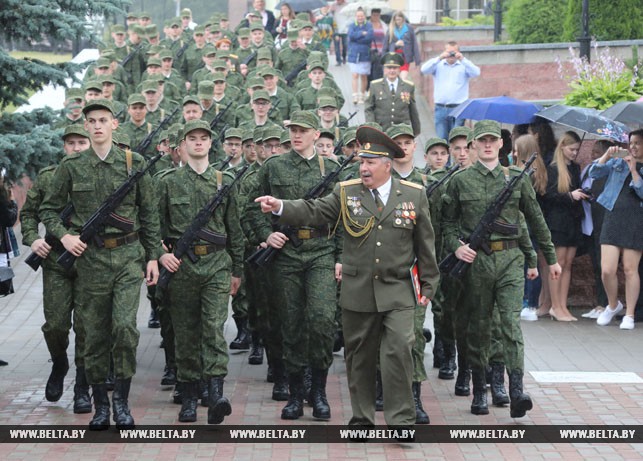 Вчера студенты ВГМУ приняли военную присягу