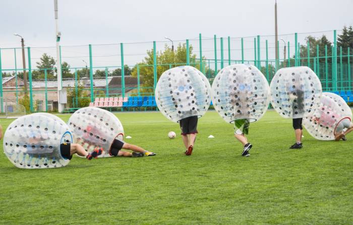 14 июля прошел первый турнир по бамперболу в Витебске