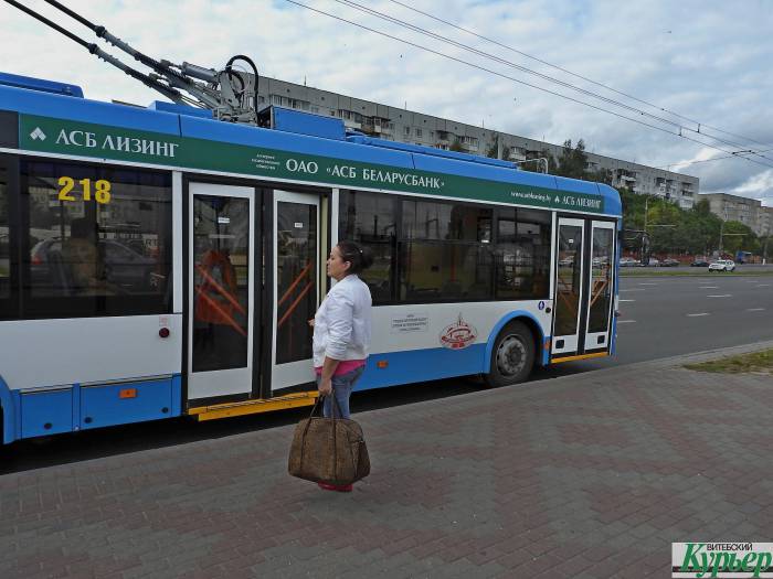 В Витебске запустили троллейбусы нового поколения с видеонаблюдением в салоне (видео)