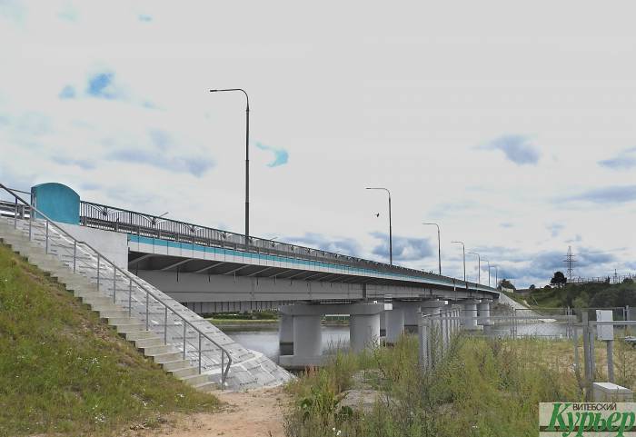 В Рубе открыли новый мост. Четырехполосный, со специальной разметкой и подземным переходом