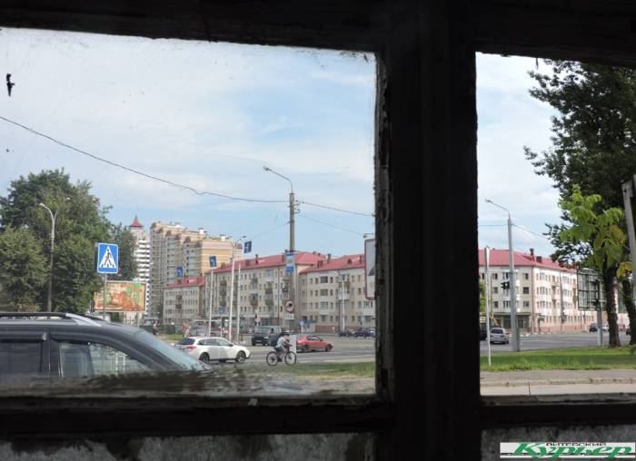 «Зона отчуждения» в центре Витебска. Бывшие казармы 41-й артиллерийской бригады на улице Буденного