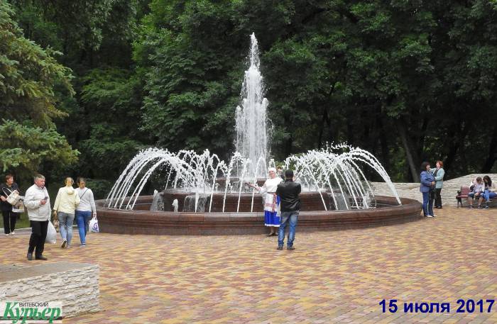 В Витебске в парке Фрунзе начался ремонт лестницы