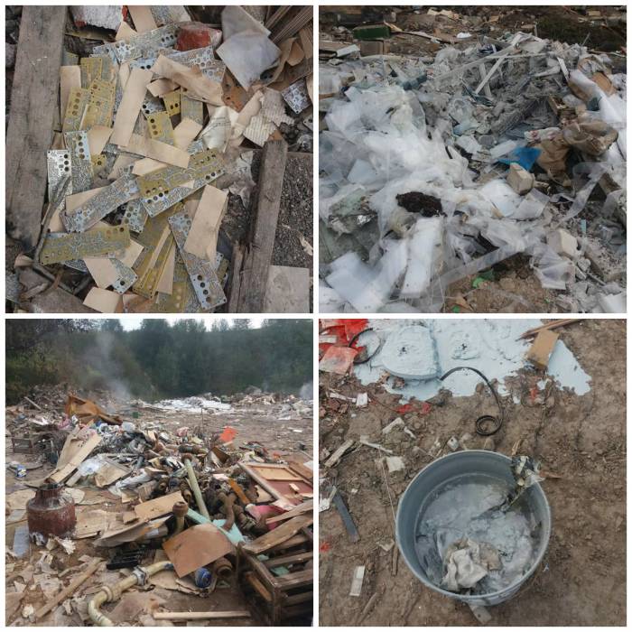 В Оршанском районе экологическая катастрофа. Жители пишут обращение в райисполком и снимают видео и фото свалки за городом