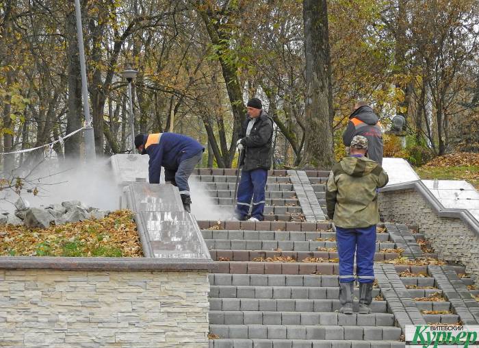 Парк Фрунзе в Витебске ждет «второе рождение», но уже в следующем году (видео)