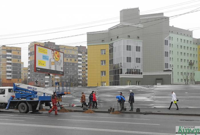 Новый тренд Витебска: уличные ограждения из нержавейки