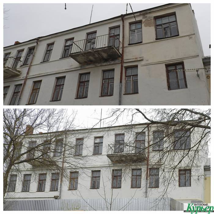 В Витебске уже переделывают дореволюционный особняк на улице Крылова. Что будет внутри и кто там будет жить