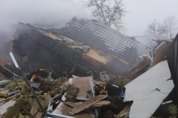 В Борисове взорвался жилой дом