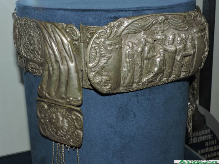 В витебском музее можно увидеть рыцарский серебряный пояс. Раритет, который не имеет аналогов в мире