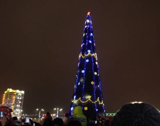 главная городская елка