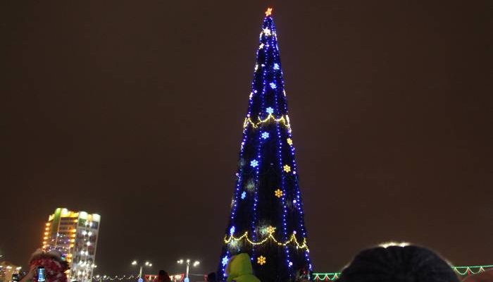 главная городская елка