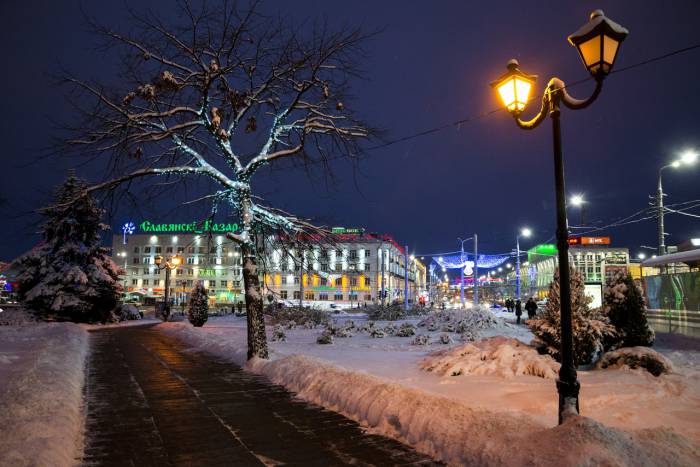 Витебск. Зима. И несколько стихов про наш город для настроения